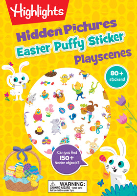 Book cover for Easter Hidden Pictures Puffy Sticker Playscenes