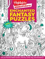 Book cover for Enchanted Fantasy Puzzles