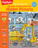 Book cover for Write-On Wipe-Off My First Construction Site