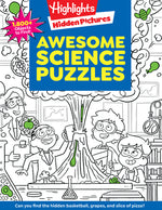 Book cover for Awesome Science Puzzles