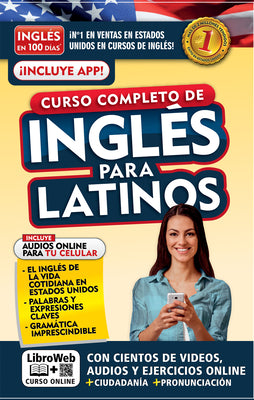 Book cover for Inglés En 100 Días. Inglés Para Latinos. Nueva Edición / English in 100 Days. the Latino's Complete English Course