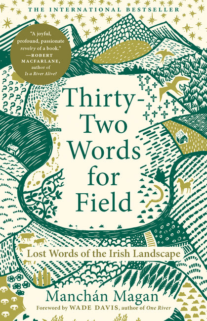Book cover for Thirty-Two Words for Field: Lost Words of the Irish Landscape