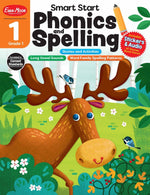 Book cover for Smart Start: Phonics and Spelling, Grade 1 Workbook