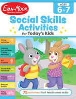 Book cover for Social Skills Activities for Today's Kids, Age 6 - 7 Workbook