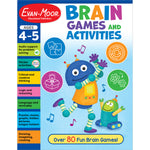 Book cover for Brain Games and Activities, Ages 4-5