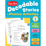 Book cover for Decodable Stories and Phonics Activities, Book B, Grades 1-2