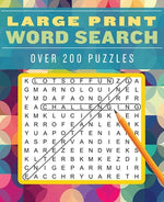 Book cover for Large Print Word Search