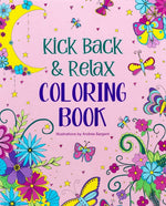 Book cover for Kick Back & Relax Coloring Book