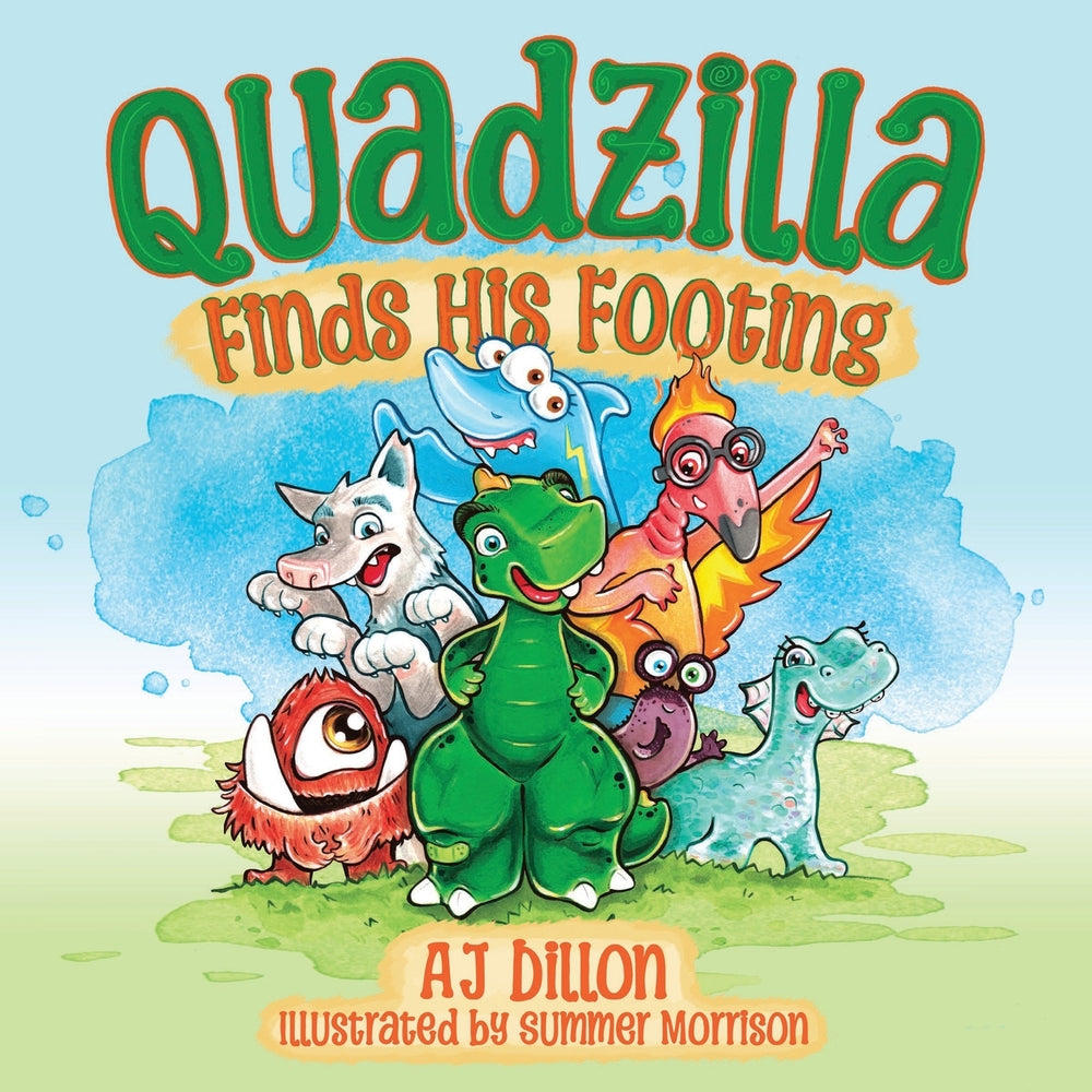 Book cover for Quadzilla Finds His Footing