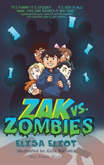 Book cover for Zak vs. Zombies