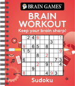 Book cover for Brain Games - Brain Workout: Sudoku