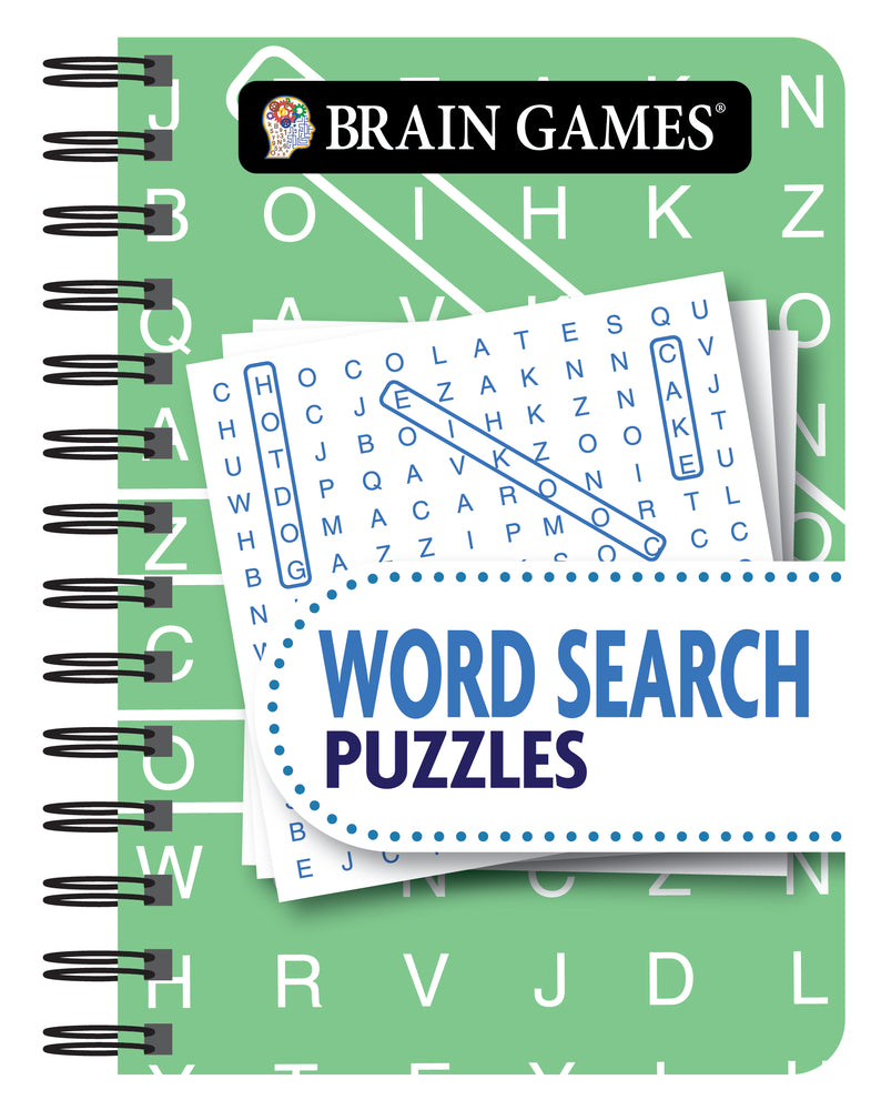 Book cover for Brain Games - To Go - Word Search Puzzles (Green)