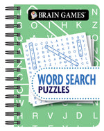 Book cover for Brain Games - To Go - Word Search Puzzles (Green)