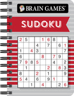 Book cover for Brain Games - To Go - Sudoku (Red)