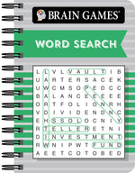 Book cover for Brain Games - To Go - Word Search (Green)