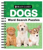 Book cover for Brain Games - Dogs Word Search Puzzles