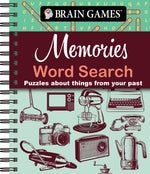 Book cover for Brain Games - Memories Word Search