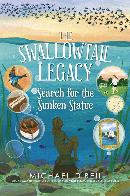 Book cover for Swallowtail Legacy 3: Search for the Sunken Statue