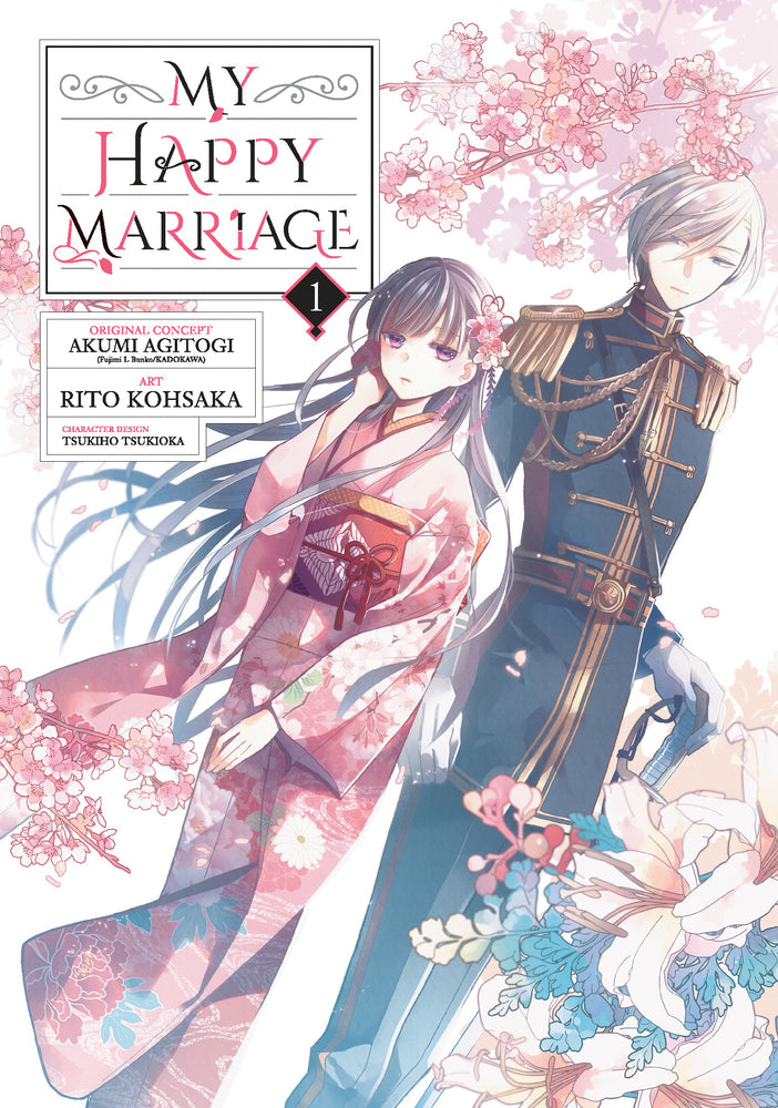 Book cover for My Happy Marriage 01 (Manga)