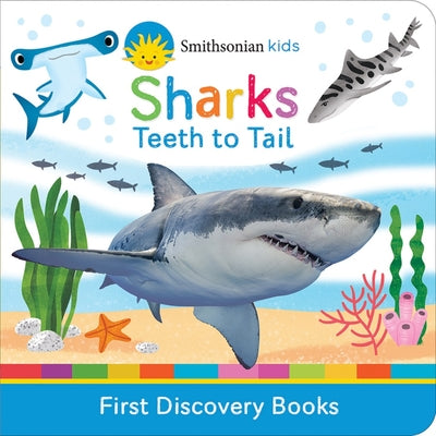 Book cover for Smithsonian Kids Sharks: Teeth to Tail