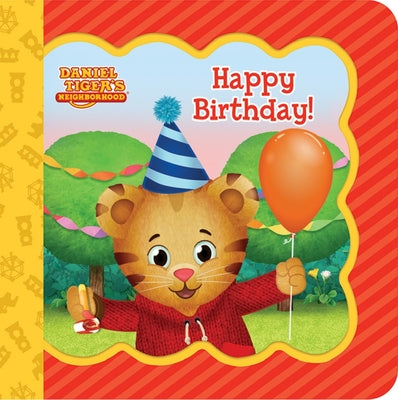 Book cover for Daniel Tiger Happy Birthday!