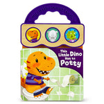 Book cover for This Little Dino Has to Potty