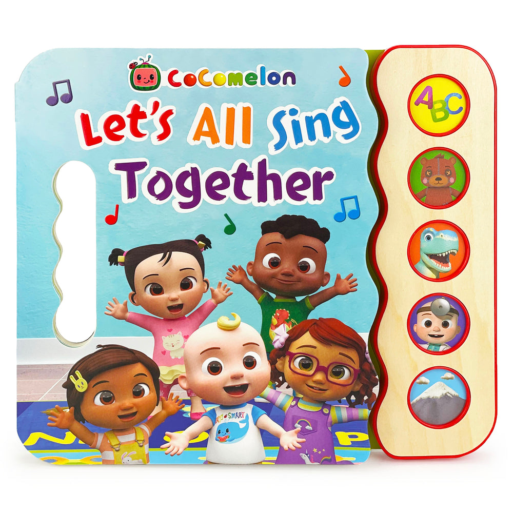 Book cover for Cocomelon Let's All Sing Together