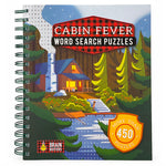Book cover for Cabin Fever Word Search Puzzles