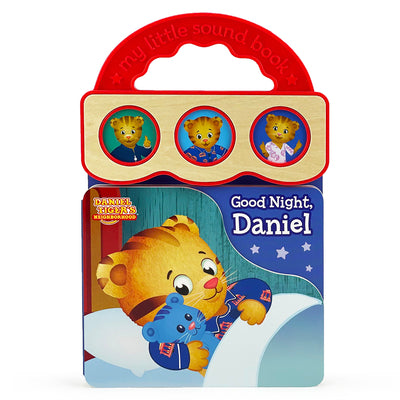 Book cover for Daniel Tiger Good Night, Daniel