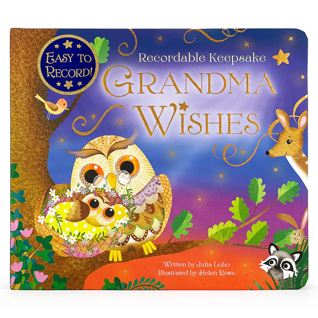 Book cover for Recordable Keepsake: Grandma Wishes