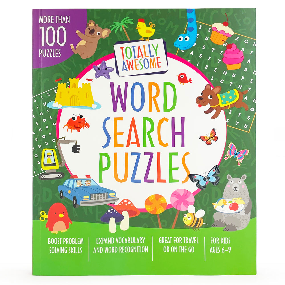 Book cover for Totally Awesome Word Search Puzzles