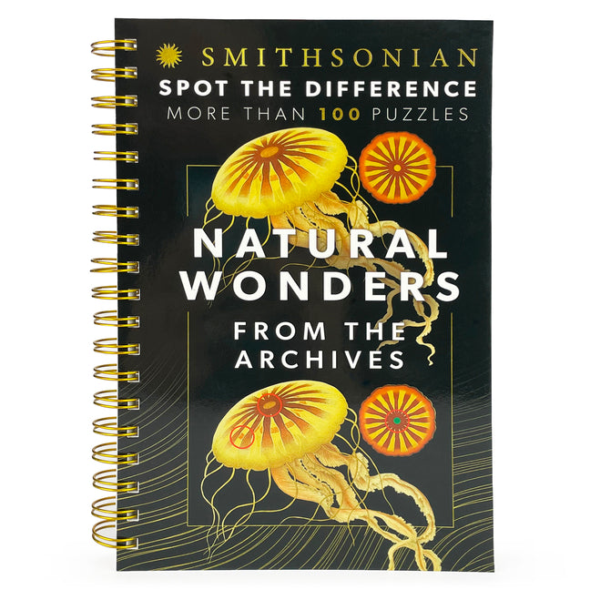 Book cover for Smithsonian Spot the Difference Natural Wonders from the Archives