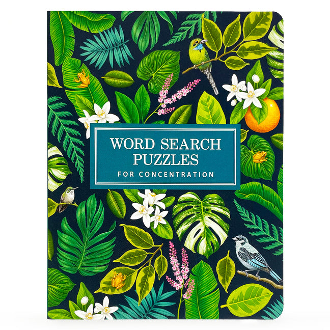 Book cover for Word Search Puzzles for Concentration