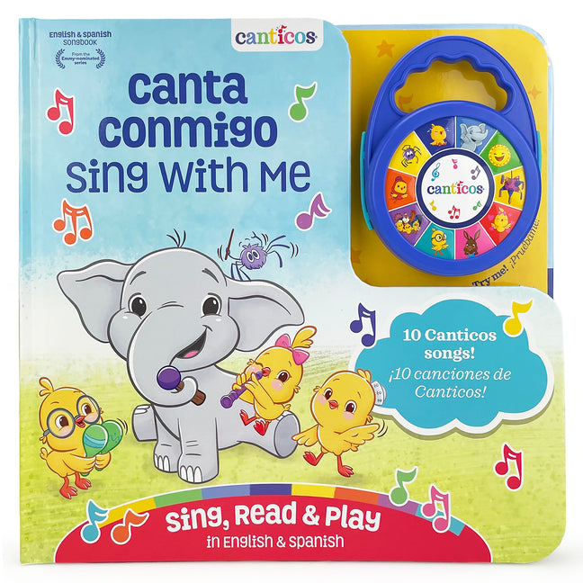 Book cover for Canticos Canta Conmigo / Sing with Me (Bilingual)