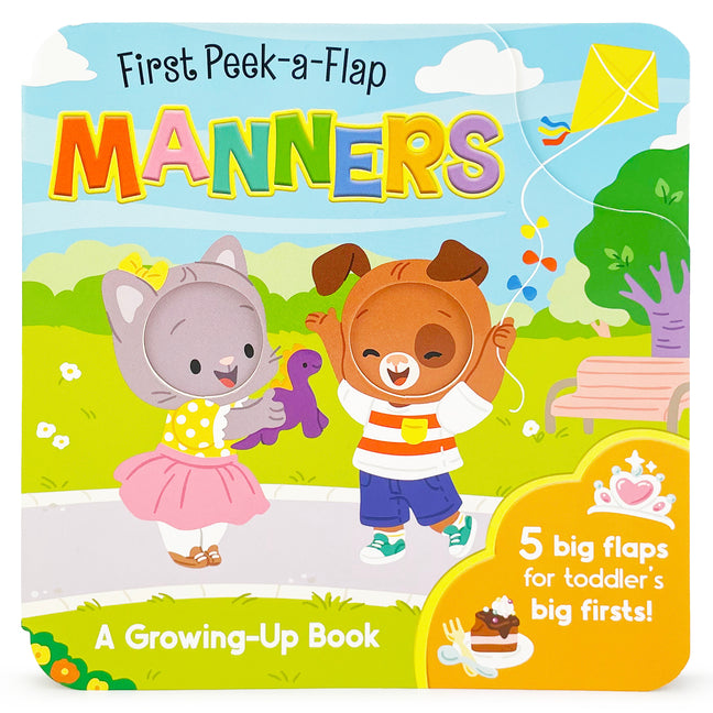 Book cover for Manners (First Peek-A-Flap)
