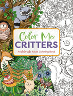 Book cover for Color Me Critters: An Adorable Adult Coloring Book