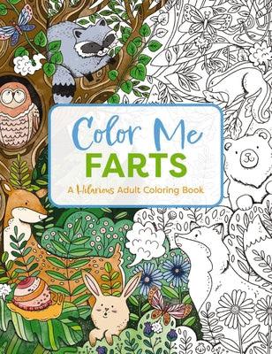Book cover for Color Me Farts: A Hilarious Adult Coloring Book