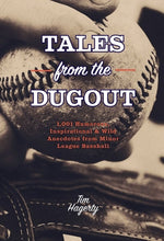 Book cover for Tales from the Dugout: 1,001 Humorous, Inspirational and Wild Anecdotes from Minor League Baseball