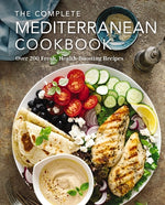 Book cover for The Complete Mediterranean Cookbook: Over 200 Fresh, Health-Boosting Recipes