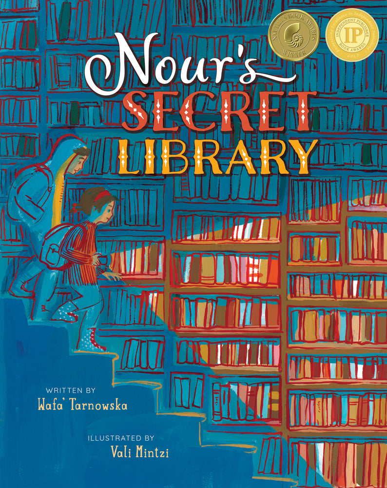 Book cover for Nour's Secret Library
