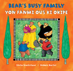 Book cover for Bear's Busy Family (Bilingual Somali & English) (Bilingual)