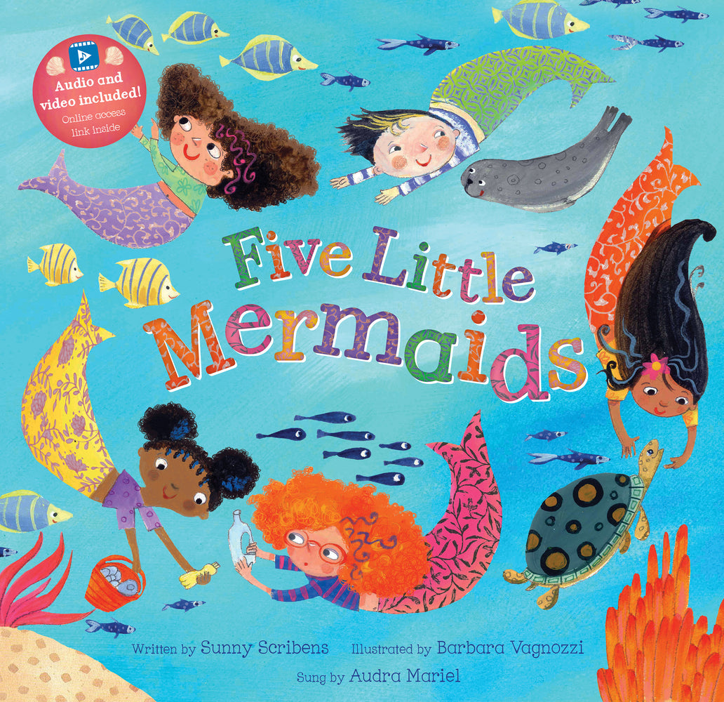 Book cover for Five Little Mermaids