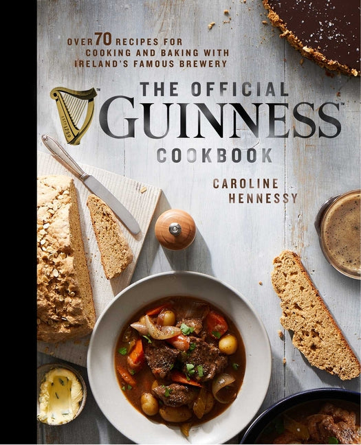 Book cover for Official Guinness Cookbook: Over 70 Recipes for Cooking and Baking from Ireland's Famous Brewery