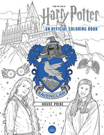 Book cover for Harry Potter: Ravenclaw House Pride: The Official Coloring Book: (Gifts Books for Harry Potter Fans, Adult Coloring Books)