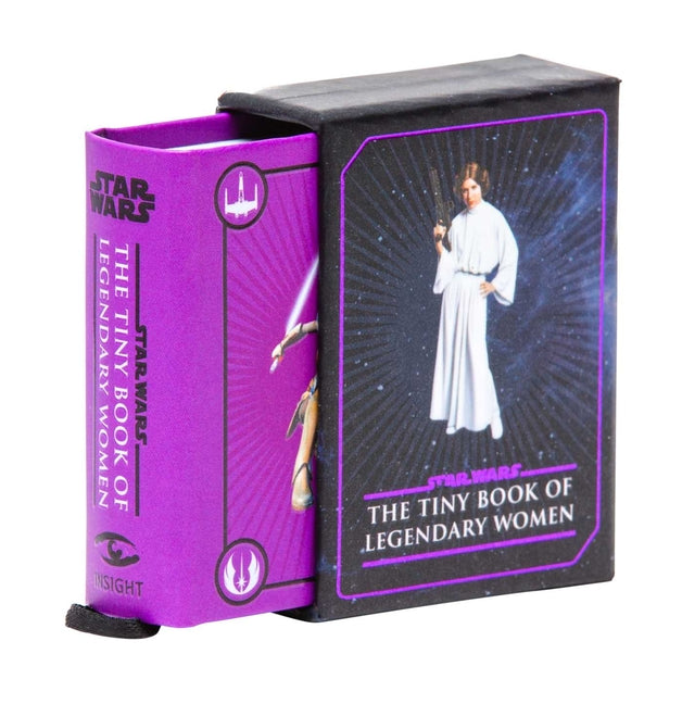Book cover for Star Wars: The Tiny Book of Legendary Women (Geeky Gifts for Women)