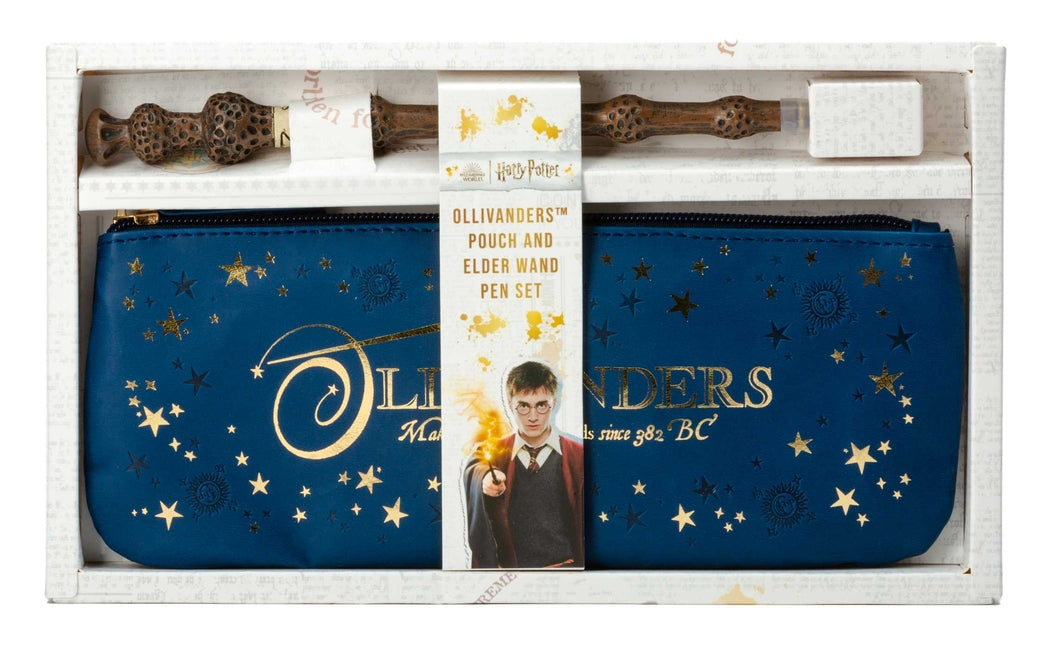 Book cover for Harry Potter: Ollivanders(tm) Pouch and Elder Wand Pen Set