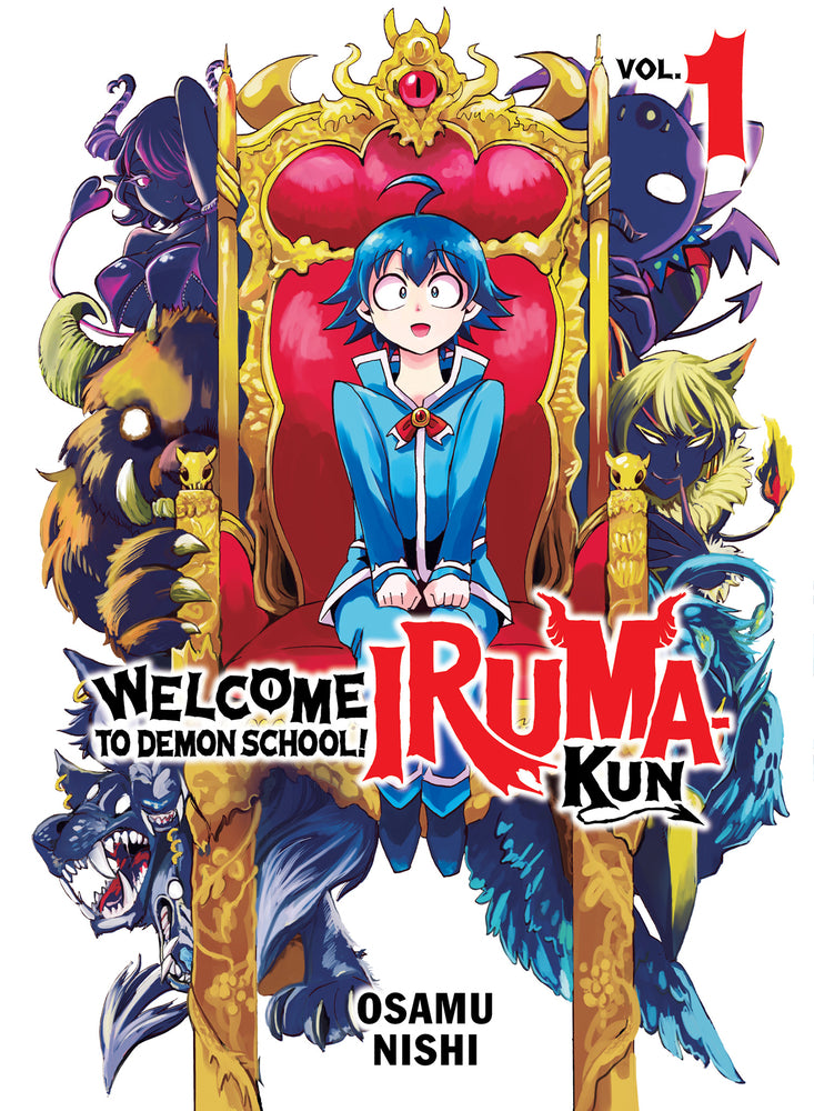 Book cover for Welcome to Demon School! Iruma-Kun 1