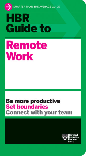 Book cover for HBR Guide to Remote Work
