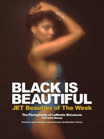 Book cover for Black Is Beautiful: Jet Beauties of the Week
