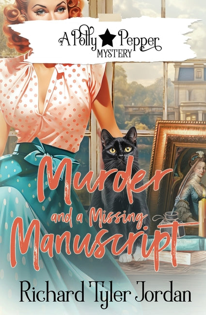 Book cover for Murder and a Missing Manuscript